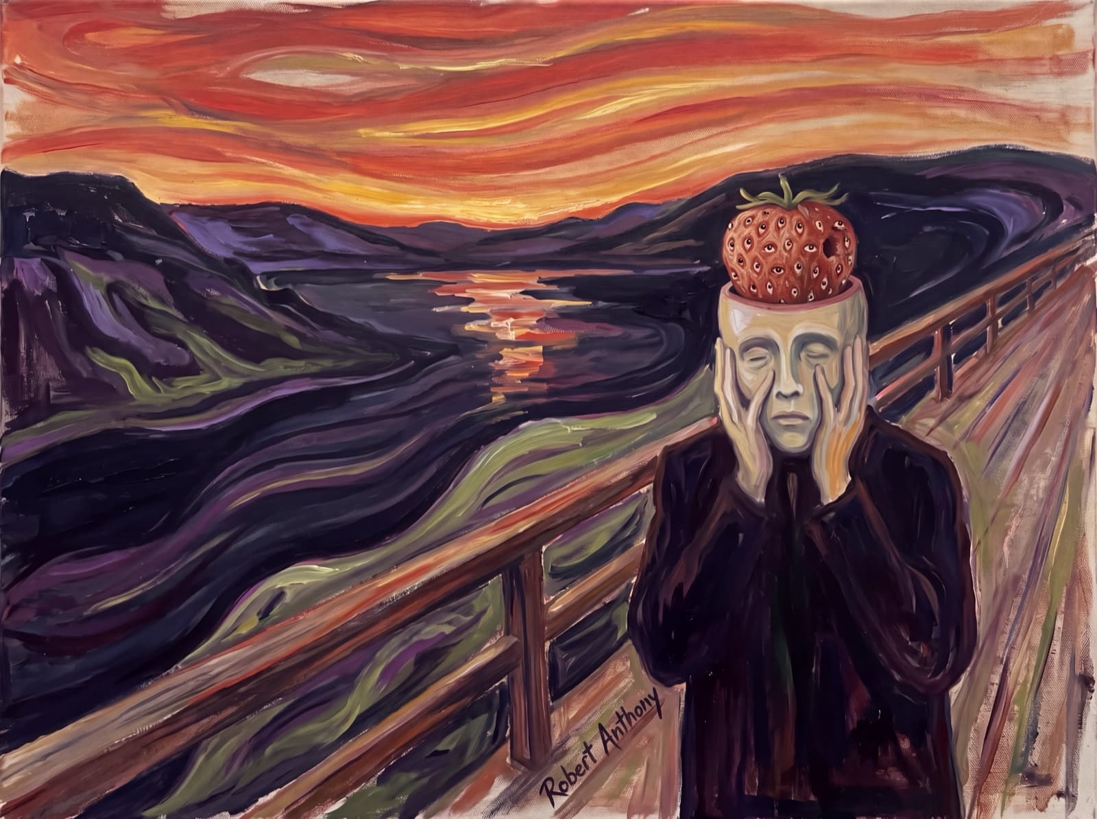 Second Thoughts, Strawberry Mind, after Munch